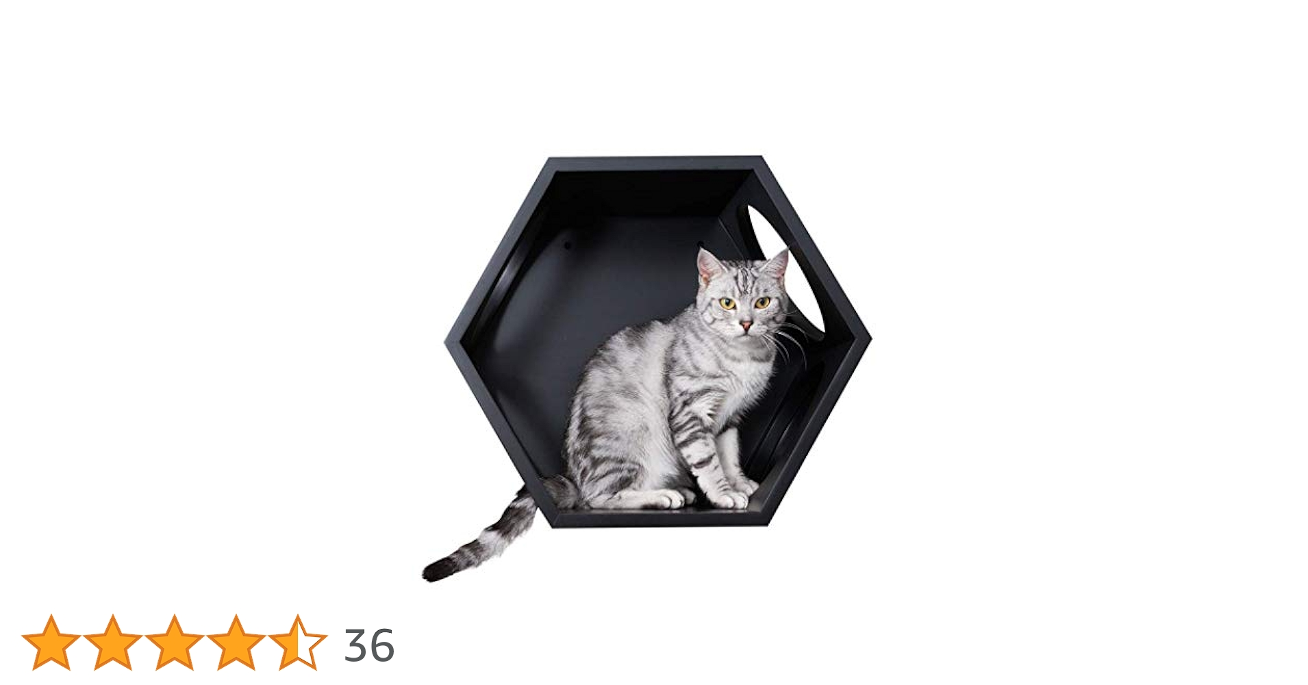 Amazon | MYZOO 六角ハウス【質感のある無垢材】猫ハウス
